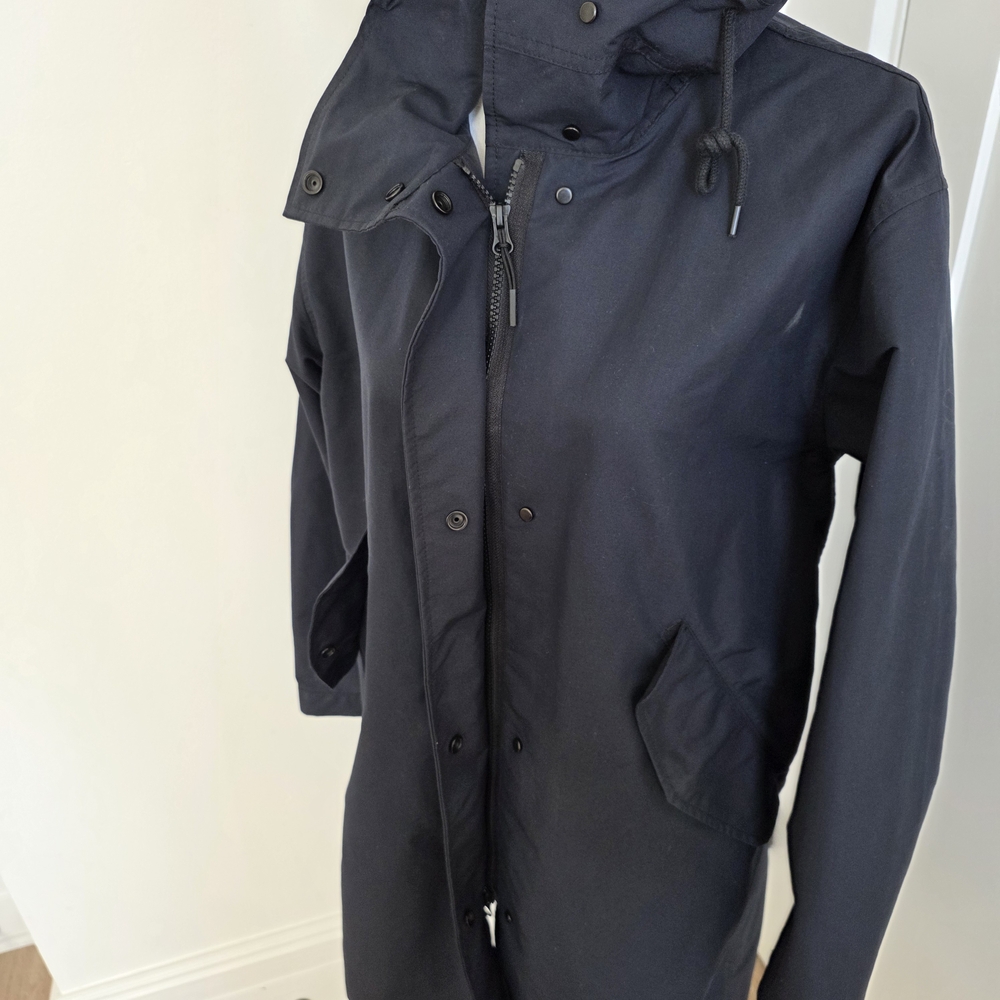 Everlane Navy ReNew Coat - Picture 3 of 11